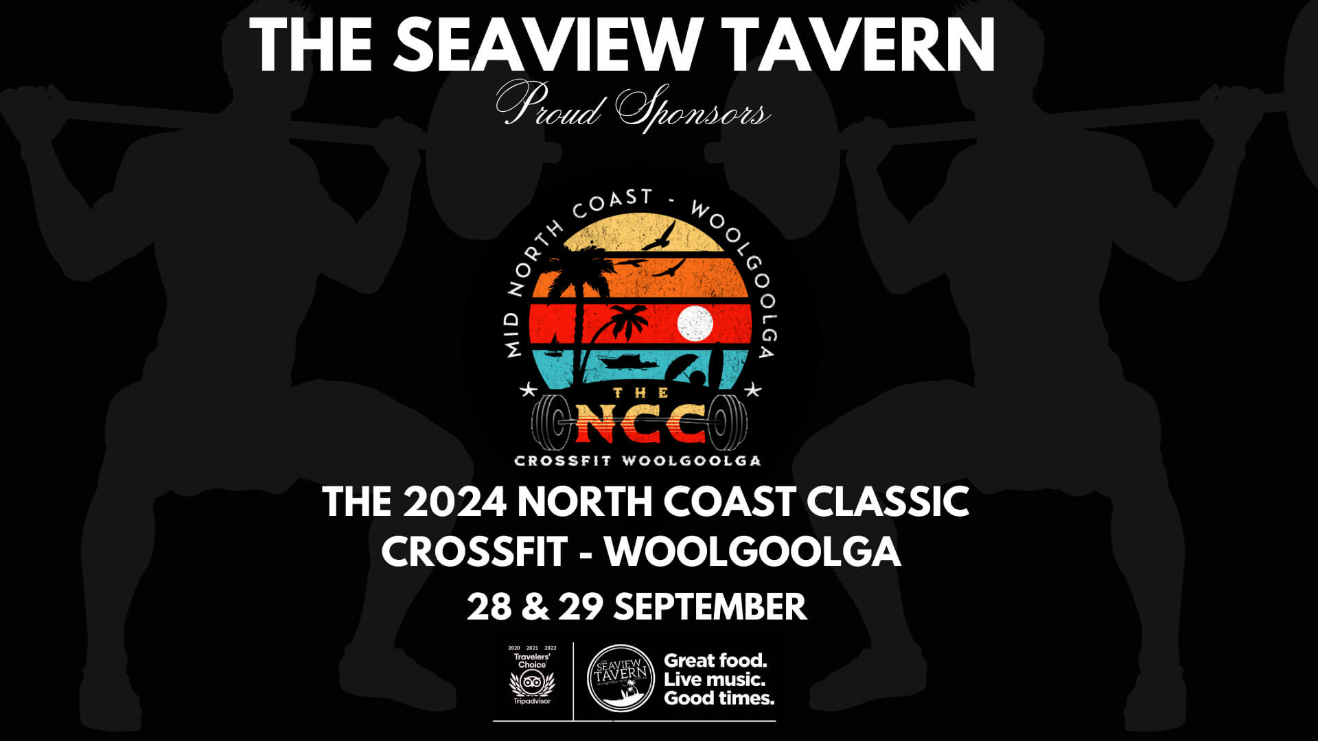 2024 North Coast Classic Crossfit - Woolgoolga proudly sponsored by Seaview Tavern